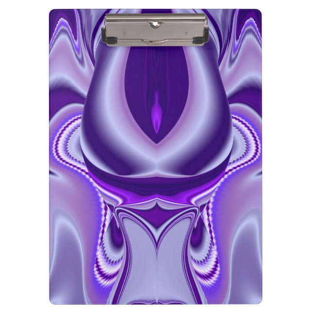 Carpeta De Pinza Sueño púrpura , Abstracto Fantasía Arcoiris (Anverso)