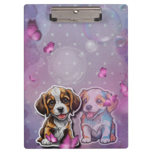 Carpeta De Pinza Sueños de cachorro