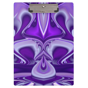 Carpeta De Pinza Sueños de flores moradas