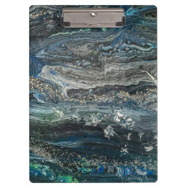 Carpeta De Pinza Sueños de la pintura abstracta del Océano 20