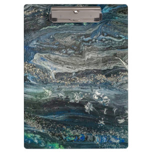 Carpeta De Pinza Sueños de la pintura abstracta del Océano 20