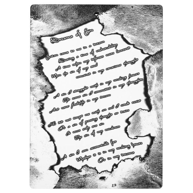 Carpeta De Pinza Sueños de pecado (Reverso)