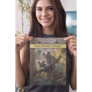 Carpeta De Pinza Sueños del bosque Koala, personalizado