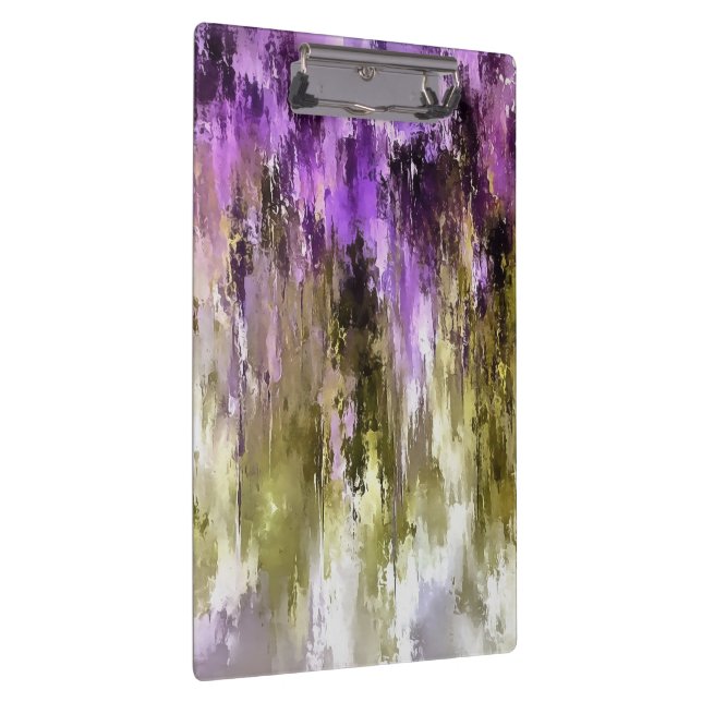 Carpeta De Pinza Sueños Violeta y Cielos Oliva (Derecha)