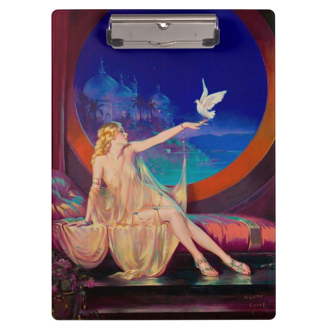 Carpeta De Pinza Sultana la concubina del sultán árabe 1925 (Anverso)