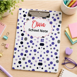 Carpeta De Pinza Suministros divertidos para el regreso a clases pa