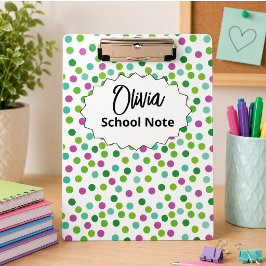 Carpeta De Pinza Suministros divertidos para el regreso a clases pa