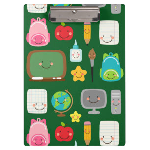 Carpeta De Pinza Suministros escolares Kawaii lindos para volver a