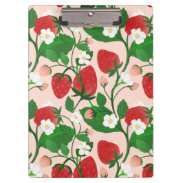Carpeta De Pinza Summer Strawberry in Pink
