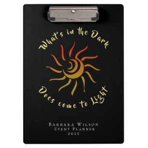 Carpeta De Pinza Sun Rays Sunshine Light Invocó decir