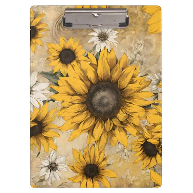 Carpeta De Pinza Sunflower (Anverso)