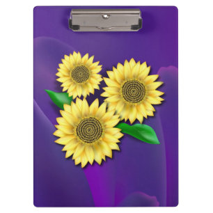Carpeta De Pinza Sunflower