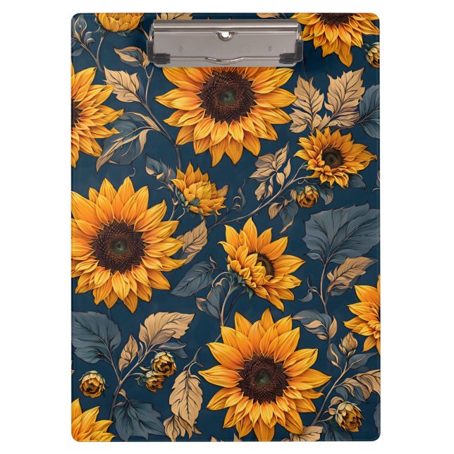 Carpeta De Pinza Sunflower (Anverso)