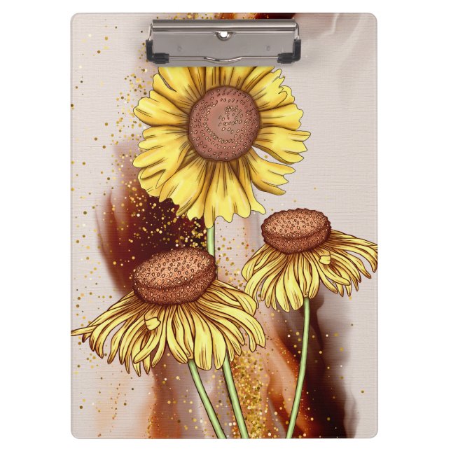 Carpeta De Pinza Sunflower (Anverso)