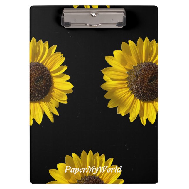 Carpeta De Pinza Sunflower Clipboard (Anverso)