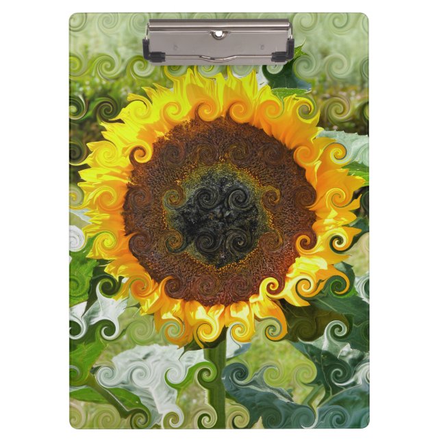CARPETA DE PINZA SUNFLOWERS (Anverso)