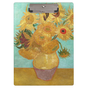 Carpeta De Pinza Sunflowers Vincent van Gogh