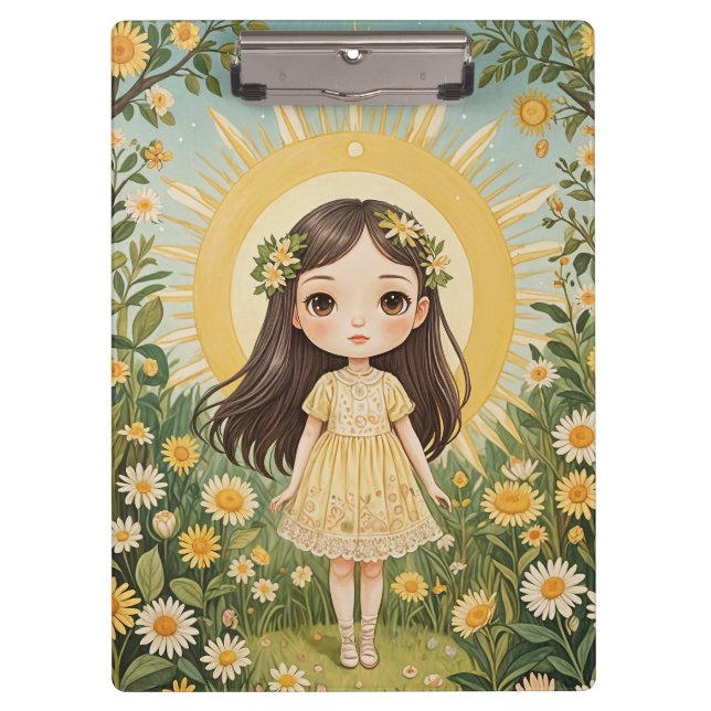 Carpeta De Pinza Sunny Serenade Personalizada (Anverso)