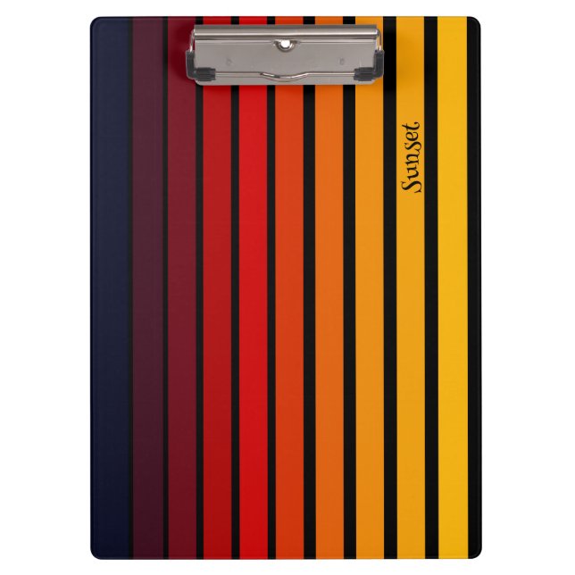 Carpeta De Pinza Sunset (Anverso)