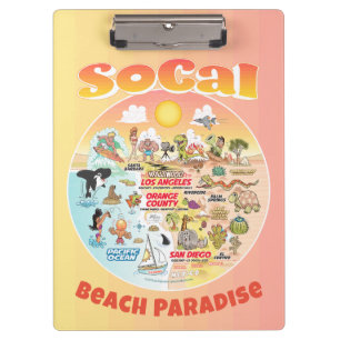 Carpeta De Pinza Sunset SoCal