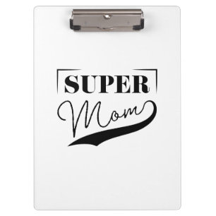 Carpeta De Pinza Super Mamá
