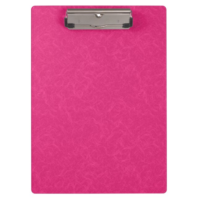 Carpeta De Pinza Superficie texturizada rosa con patrón sutil de re (Anverso)