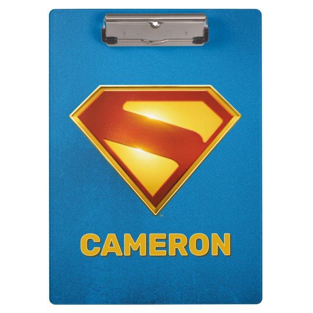 Carpeta De Pinza Superman Golden S Shield Brilliance (Anverso)