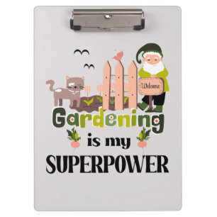 Carpeta De Pinza Superpotencia de jardinería, jardinera de lujo