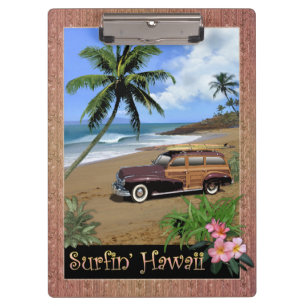 Carpeta De Pinza Surfin' Hawaii