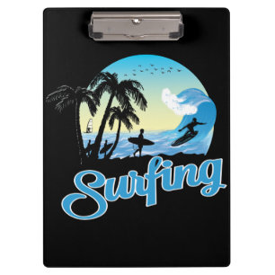 Carpeta De Pinza Surfing Sea Beach