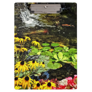 Carpeta De Pinza Susans De Ojos Negros De Koi Pond