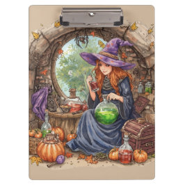 Carpeta De Pinza Susurros de Magia, Bruja Hermosa y su Poción