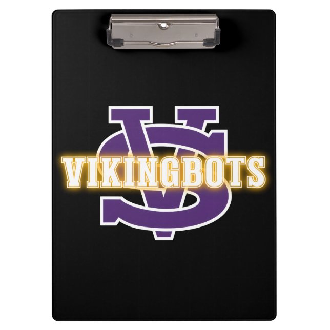 Carpeta De Pinza Swan Valley VikingBots Clipboard – Robotics Team S (Anverso)