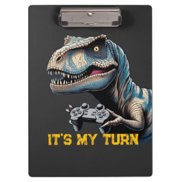 Carpeta De Pinza T-Rex Gamer It’s My Turn Design