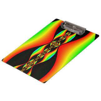 Carpeta De Pinza Tablero con el fractal de Mandelbrot