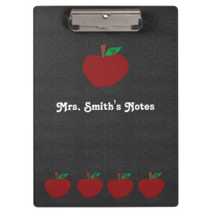 Carpeta De Pinza Tablero de Apple del profesor