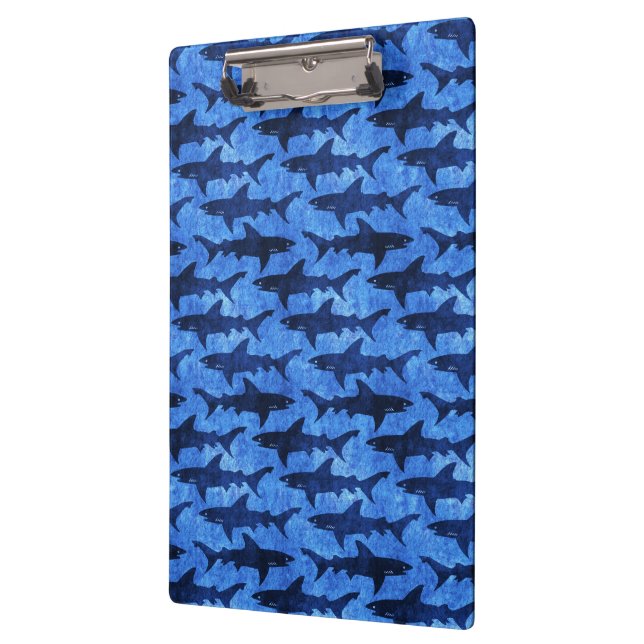 Carpeta De Pinza Tablero de clip del ataque del tiburón para las (Izquierda)