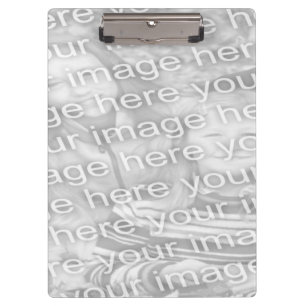 Carpeta De Pinza Tablero de encargo personalizado de la foto