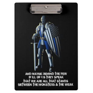 Carpeta De Pinza Tablero de la aplicación de ley