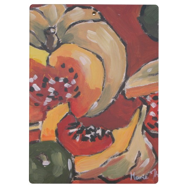 Carpeta De Pinza Tablero de la cocina de la calabaza (Reverso)