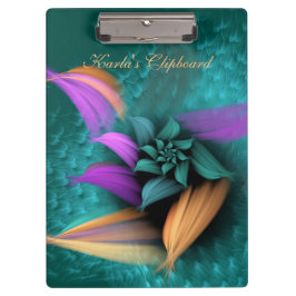 Carpeta De Pinza Tablero de la flor del Apo