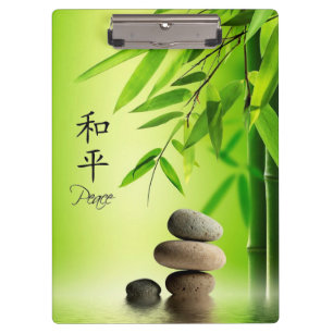 Carpeta De Pinza Tablero de la paz y de la serenidad