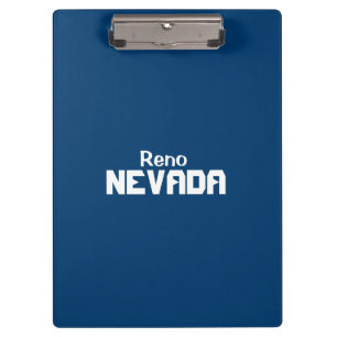 Carpeta De Pinza Tablero de Reno, Nevada