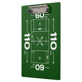 Carpeta De Pinza Tablero del campo de LaCrosse