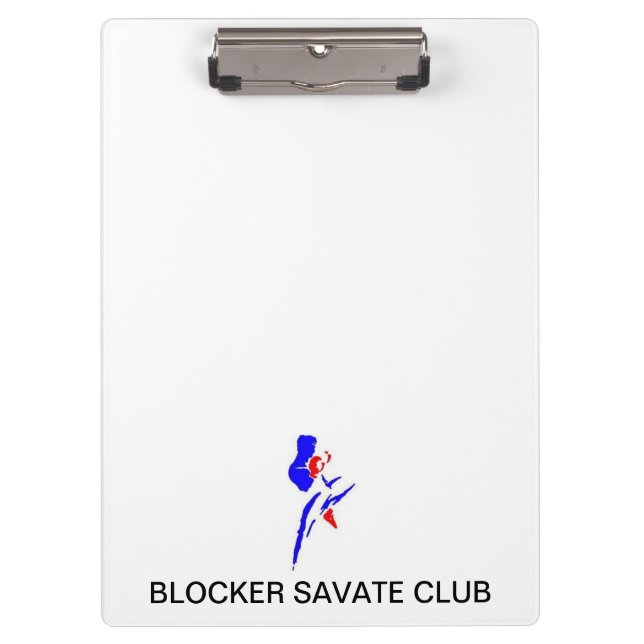 Carpeta De Pinza Tablero del club de Savate del molde (Anverso)