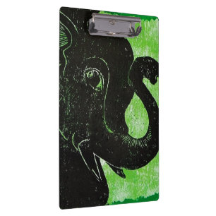 Carpeta De Pinza Tablero del elefante