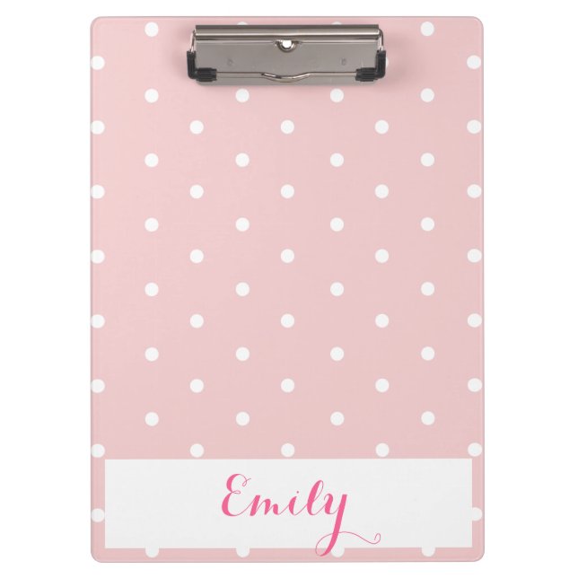 Carpeta De Pinza Tablero del monograma del lunar (Anverso)