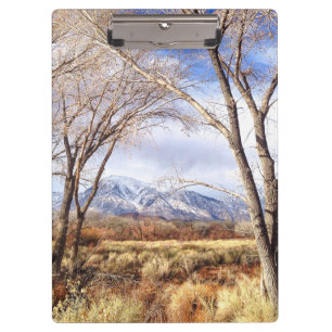 Carpeta De Pinza Tablero del Mountain View del valle de Owens