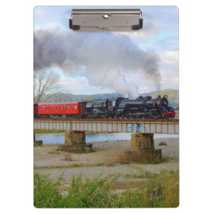 Carpeta De Pinza Tablero del tren 16