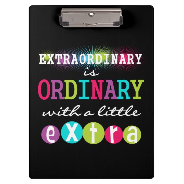 Carpeta De Pinza Tablero extraordinario (Anverso)